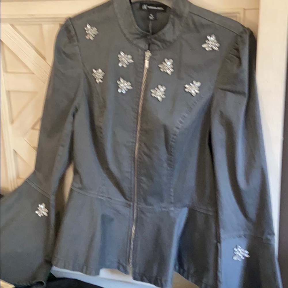 Gray INC . stretchi blazer .